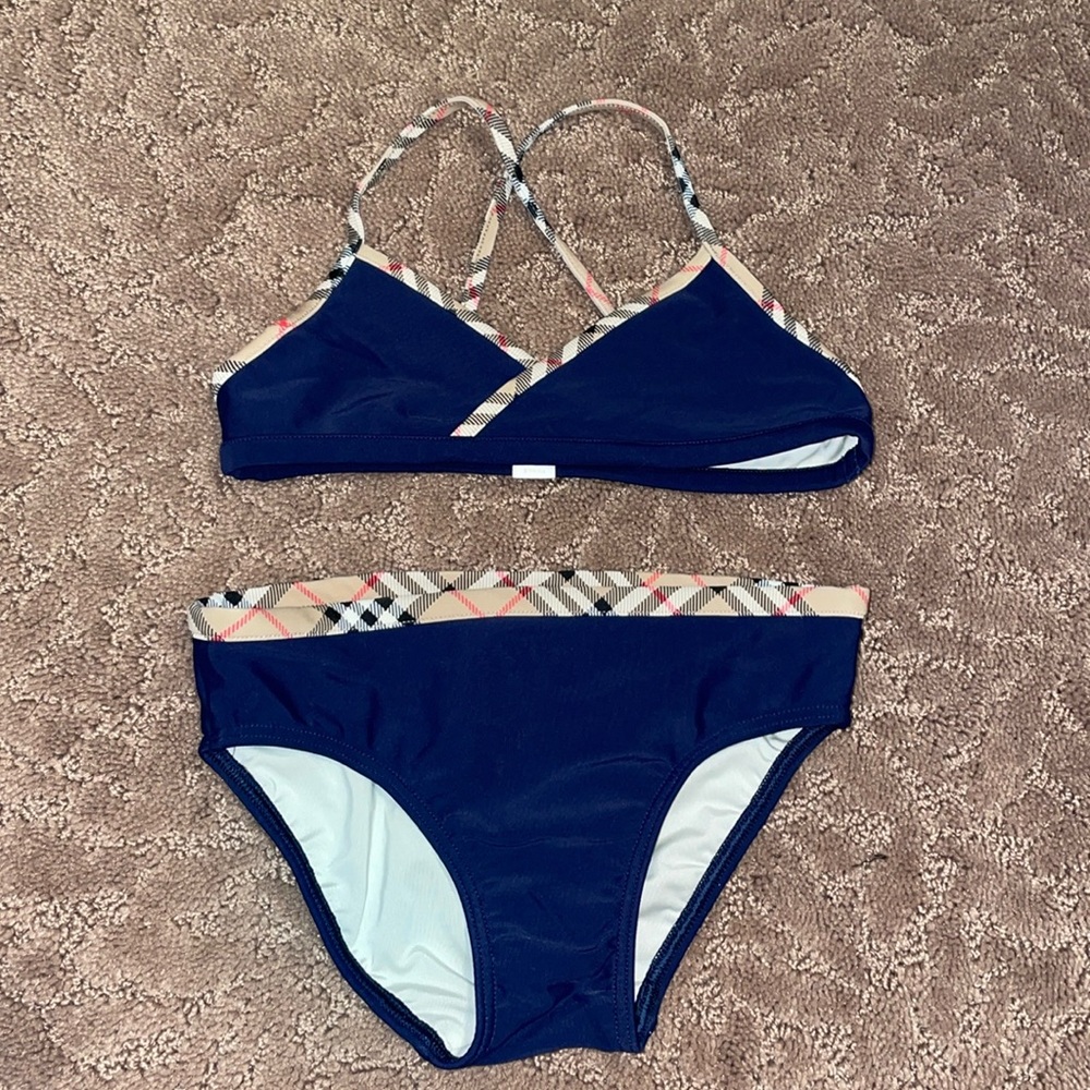 Girls Burberry 2 Piece Bikini